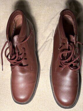 Walnut brown Danexx D-Empress leather shoes
